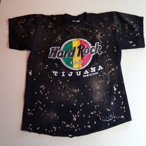 Distressed hard rock Tijuana tshirt.
